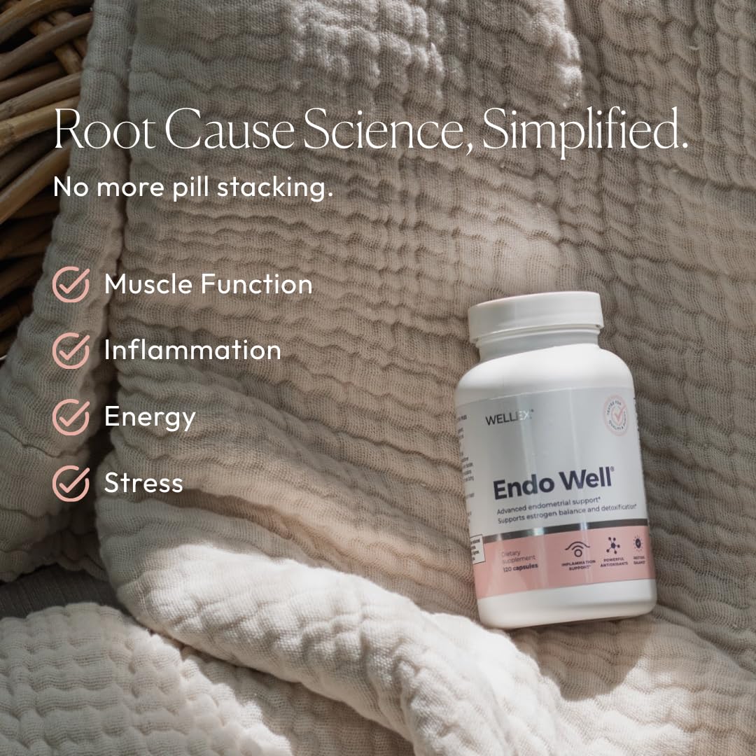 Papillex Endo Well | Women’s Cycle Support | Monthly Wellness, Muscle Function & Energy Metabolism | Magnesium, Pea, DIM & Ashwagandha | Doctor-Formulated, Clean Ingredients — Amazon image 5