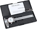 Accusize Industrial Tools 12'' x 0.001'' Stainless Steel Precision Dial Caliper in Fitted Box, P920-S212