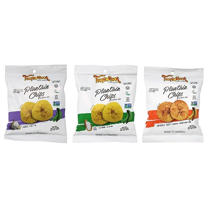 Buy TropicMax Plantain Chips Variety Flavor GlutenFree Kettle
