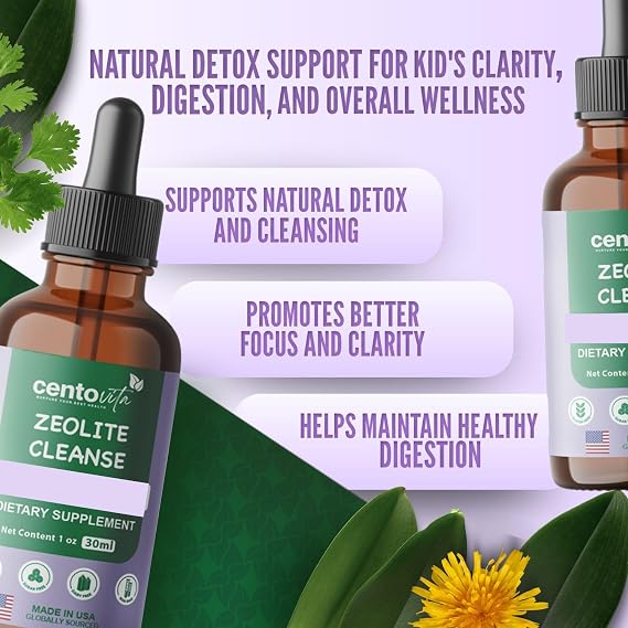 Zeolite Cleanse Drops for Kids