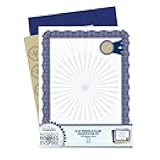 Geographics Award Certificate Kit, 8.5 x 11