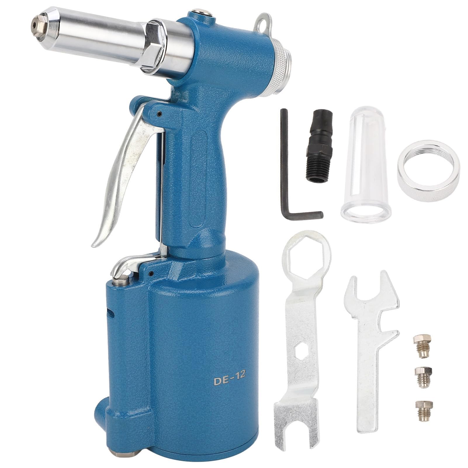 Pistola de remache neumática industrial hidráulica neumática remachadora ciega pistola de tuerca remachadora neumática pistola de tuerca remachadora neumática pistola de tuerca de remache de aire