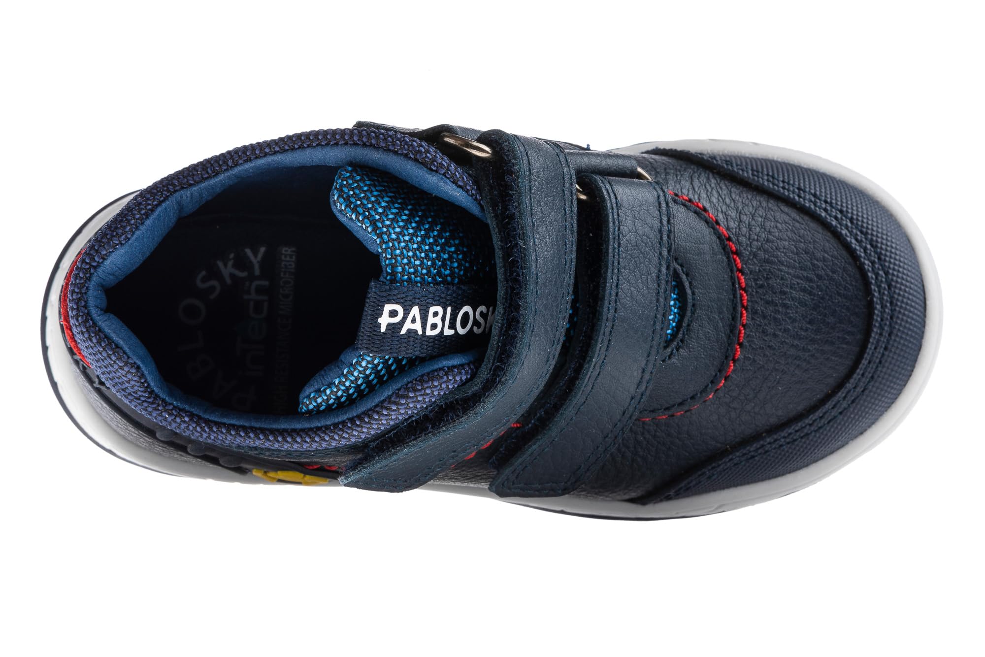 Pablosky Botas de Niño Piel y Textil Técnico con Cierre adherente