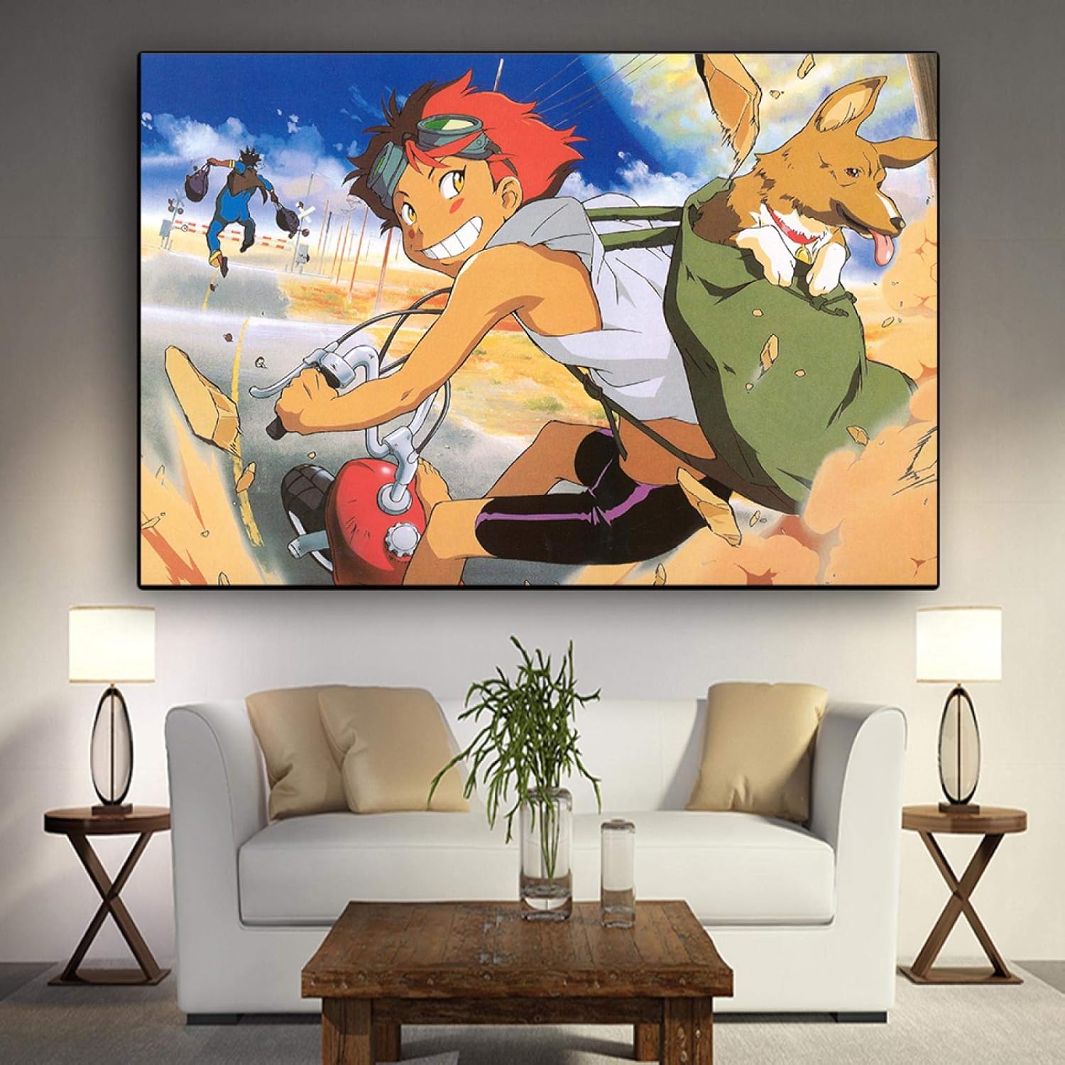 カウボーイビバップ アニメ ポスター 装飾画 キャンバス アート 絵画 リビング ルーム 壁画 寝室 装飾ポスター 08 12インチ 30cm 通常便なら送料無料