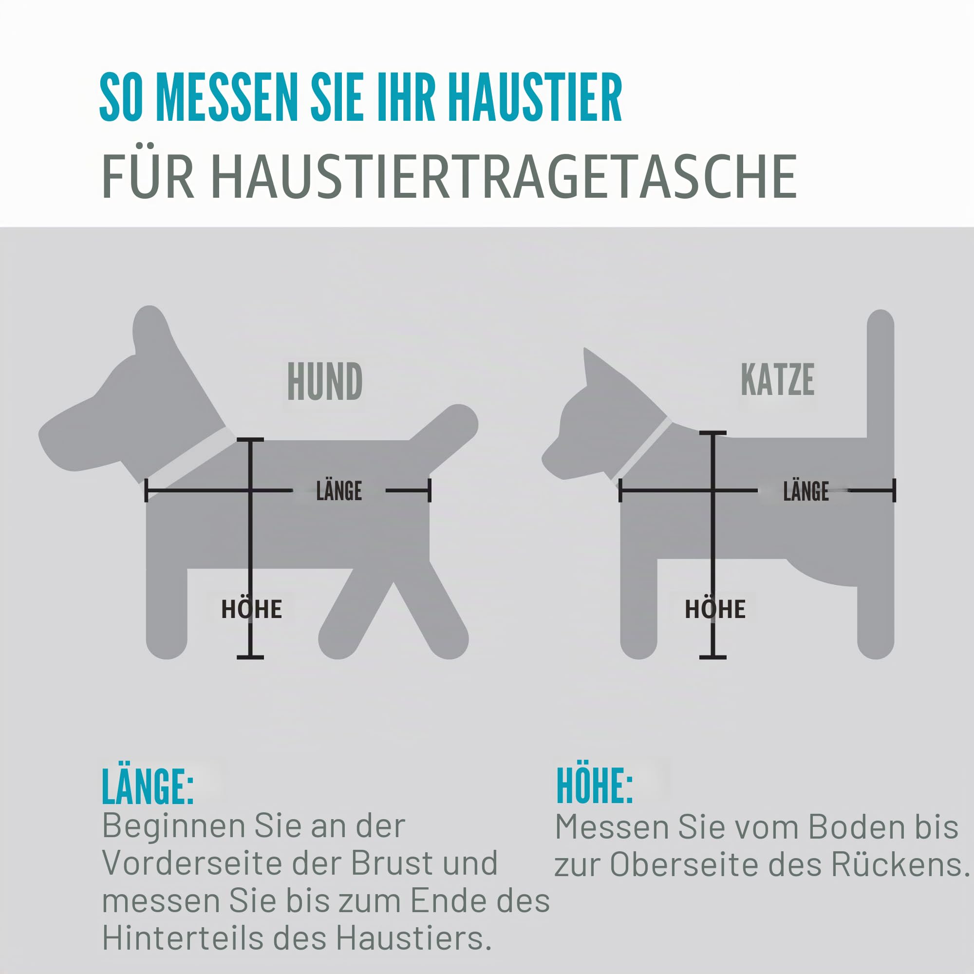 Sherpa Tragetasche für Haustiere, Schwarz