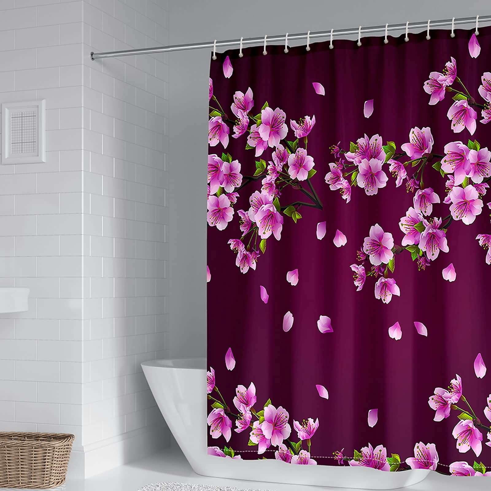 Rideau de douche anti moisissure pour garder une salle de bain propre