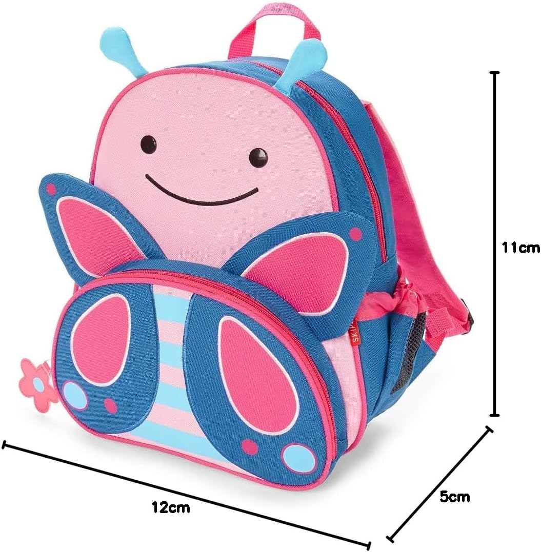 Skip Hop Toddler Backpack, Zoo Preschool Ages 3-4, Butterfly - Image 8