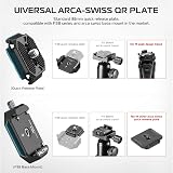 FALCAM F38 Quick Release Kit V1, Plate for DSLR/Mirroless Camera Compatible with Arca Swiss and Clamp for Tripod/Stablizer/Gimbal/Slider-2268 - 2