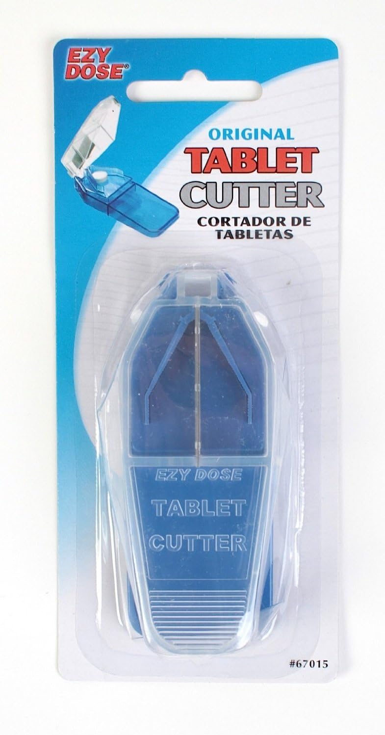 Ezy-Dose Original Tablet Cutter, Colors Vary, 10-Cutter