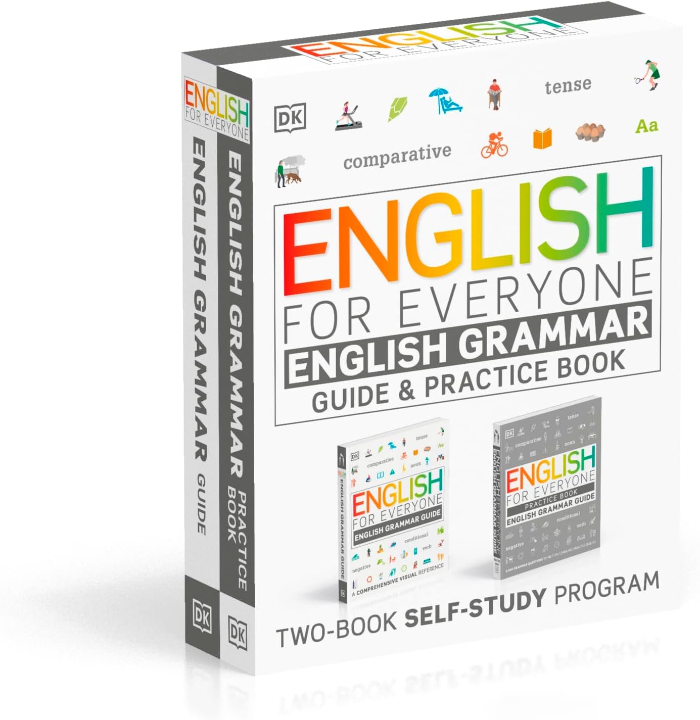 English for Everyone English Grammar Guide and Practice Book Grammar Box Set