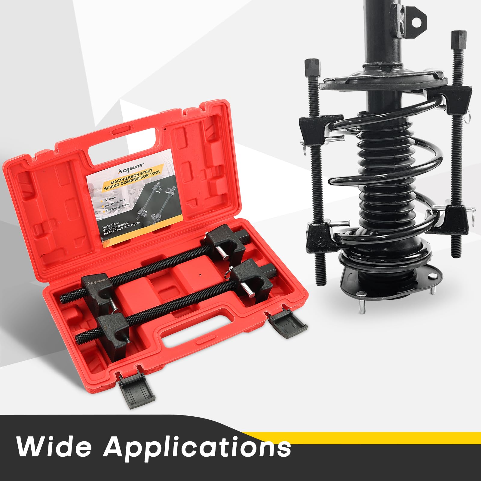 Strut Spring Compressor Tool OEMTOOLS MacPherson Strut Spring ...