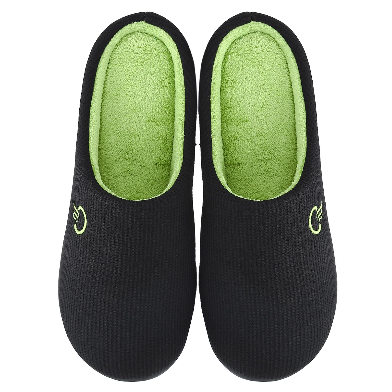 Mishansha Pantofole Memory Foam Uomo Donna Invernali Gr.36-47 EU | Morbide e Calde,Ciabatte da Case Peluche，Slippers da Casa Leggere,Interno All'aperto