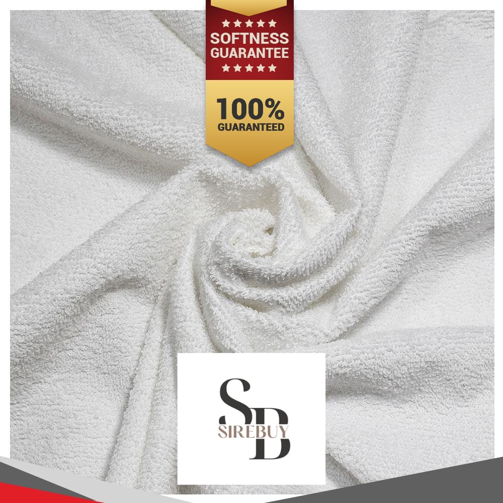 SIREBUY Traverse Impermeable Algodón 100x150 | Empapadores Lavables y Reutilizables | Protector de Cama Absorbente para Incontinencia, Personas Mayores, Niños y Bebés | Uso Hospitalario