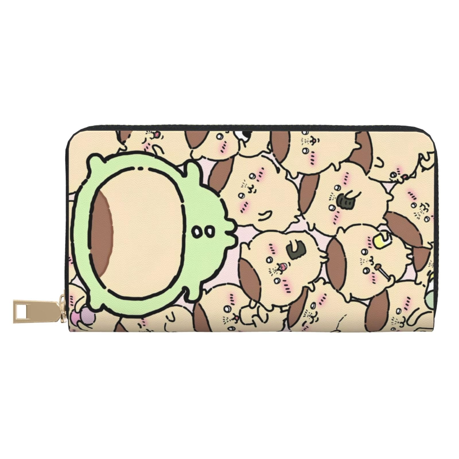 Amazon.co.jp: 長財布 ちいかわ くりまんじゅう ウォレット PUレザー 