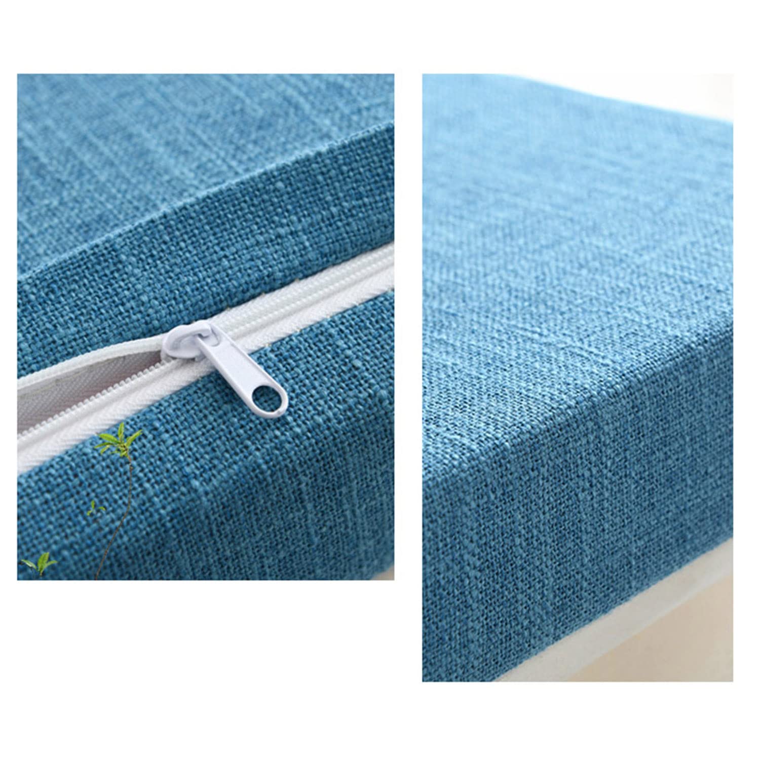 Cuscino spesso per panca da pranzo a 2/3 posti, per interni ed esterni, cuscino di ricambio per dondolo da giardino 100/120 cm, 100 x 40 x 5 cm, beige comodo e resistente