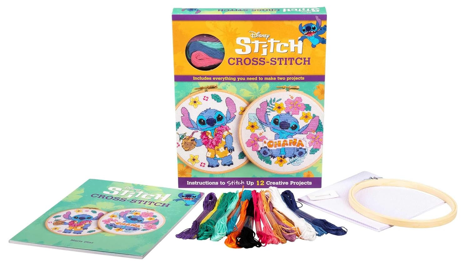 Disney Stitch Cross-Stitch (Cross-stitch Kits)