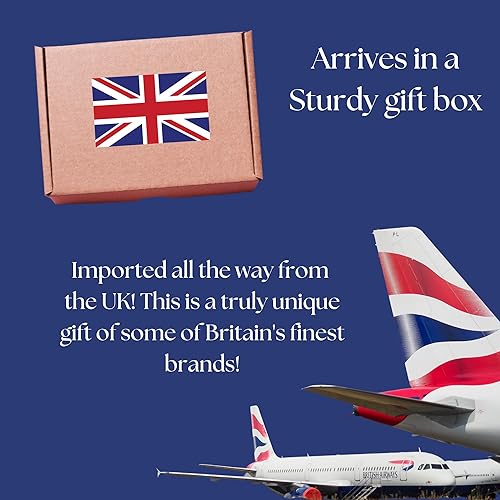 Miniatura 6 de Gran cesta de té de la tarde británica, incluye té y galletas de desayuno inglés Fortnum y Mason con preseves y mermeladas  Regalo de té británico,