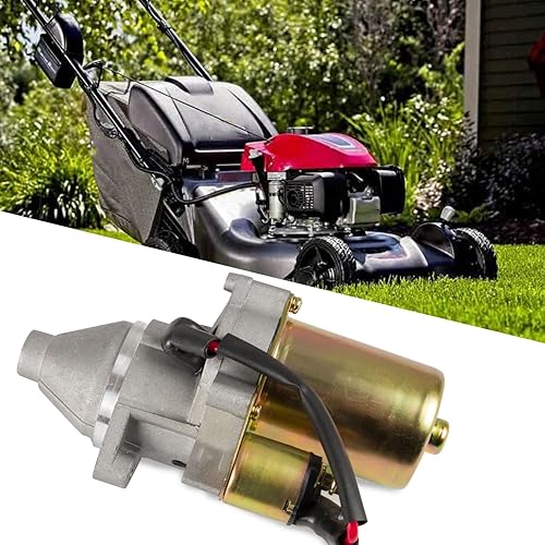 Miniatura 2 de Motor de arranque compatible con Honda GX340 GX390 GX420 Toro TX-413 11HP 13HP 16HP Afron, Allmand, Ditch Witch, con solenoide reemplaza 1280002750,