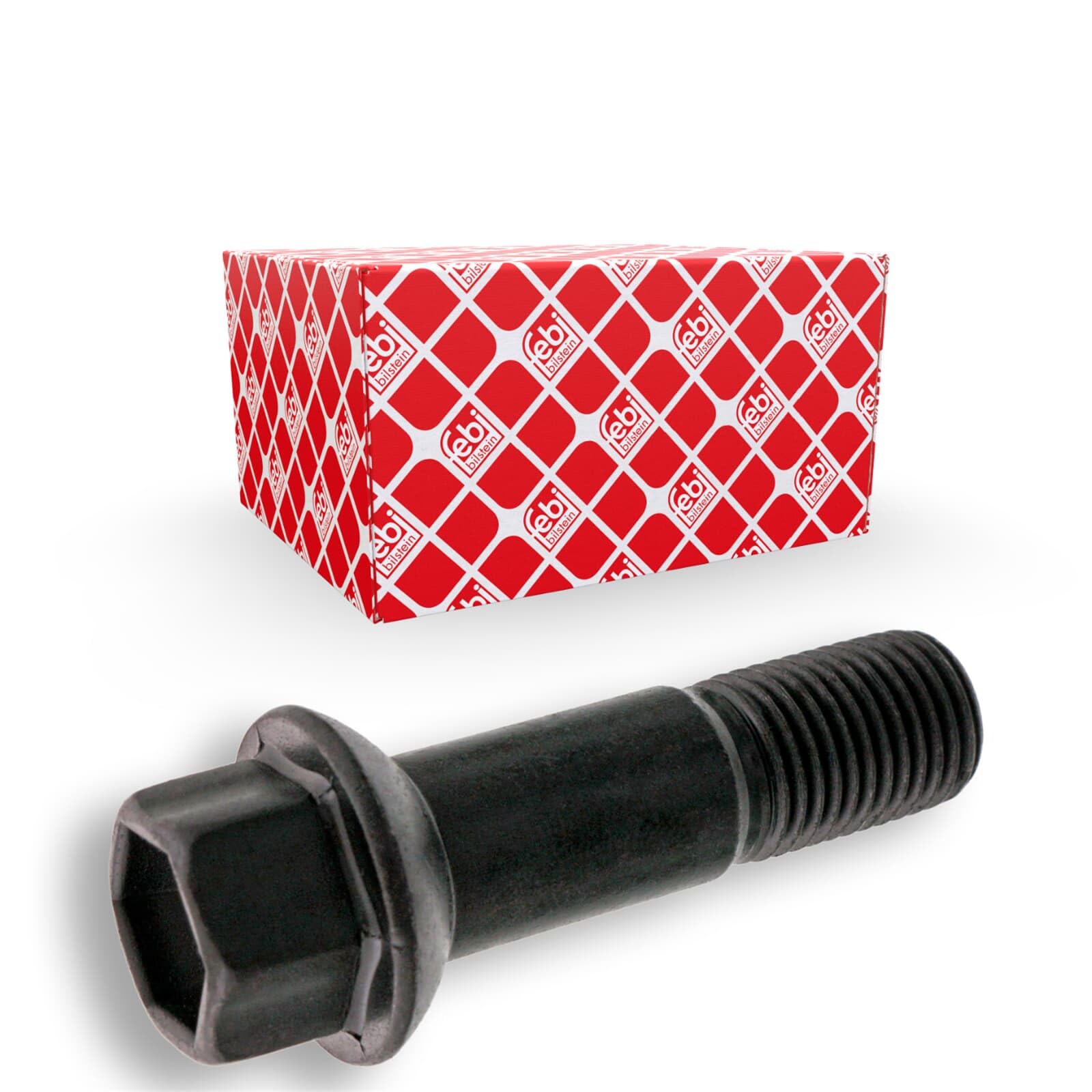 20x Febi Radschrauben Satz Schwarz 63mm Kugelbund A/g | 20x 45757 für Leichtmetallfelgen