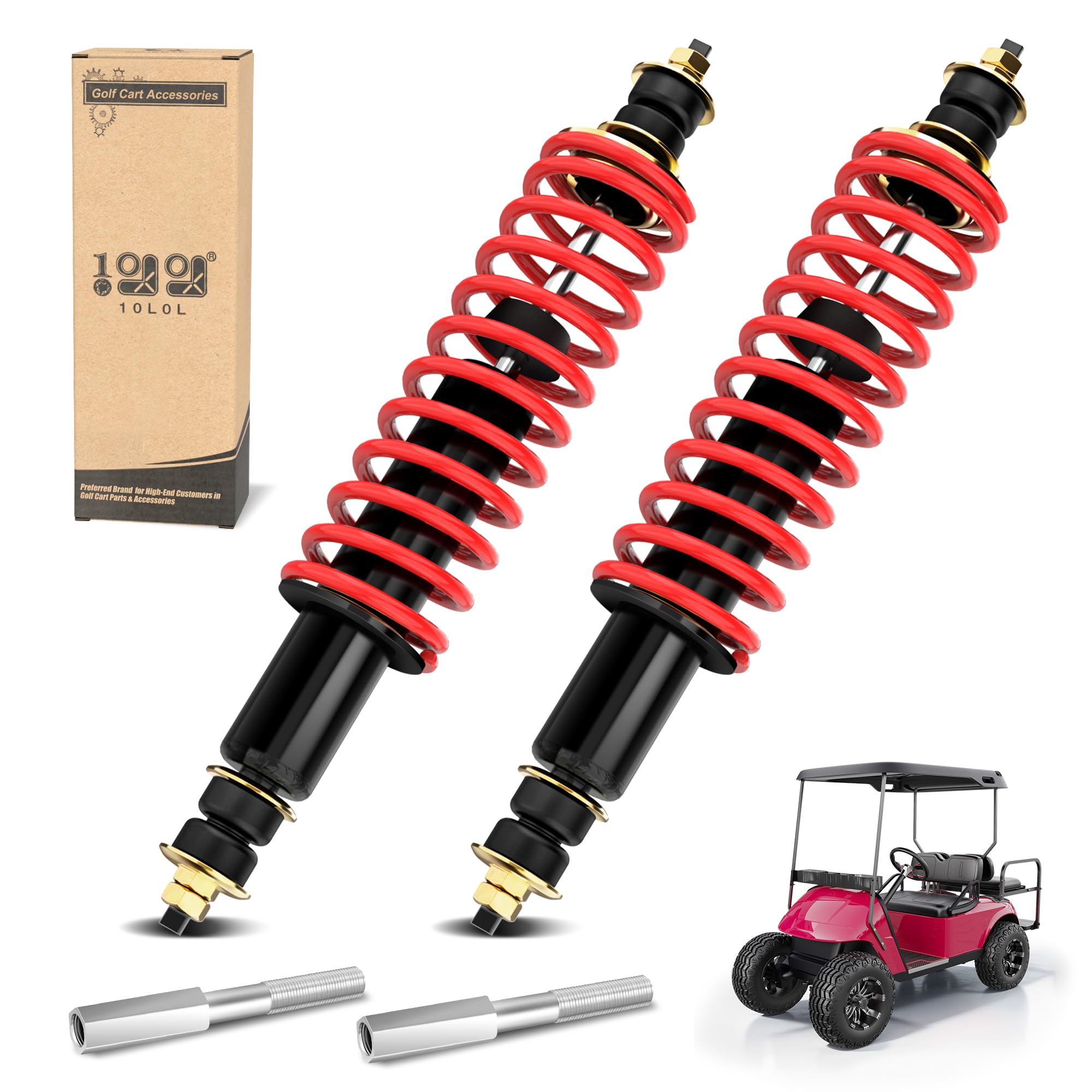 Amazon.com: 10L0L Heavy Duty Coil Front/Rear Shock Absorber