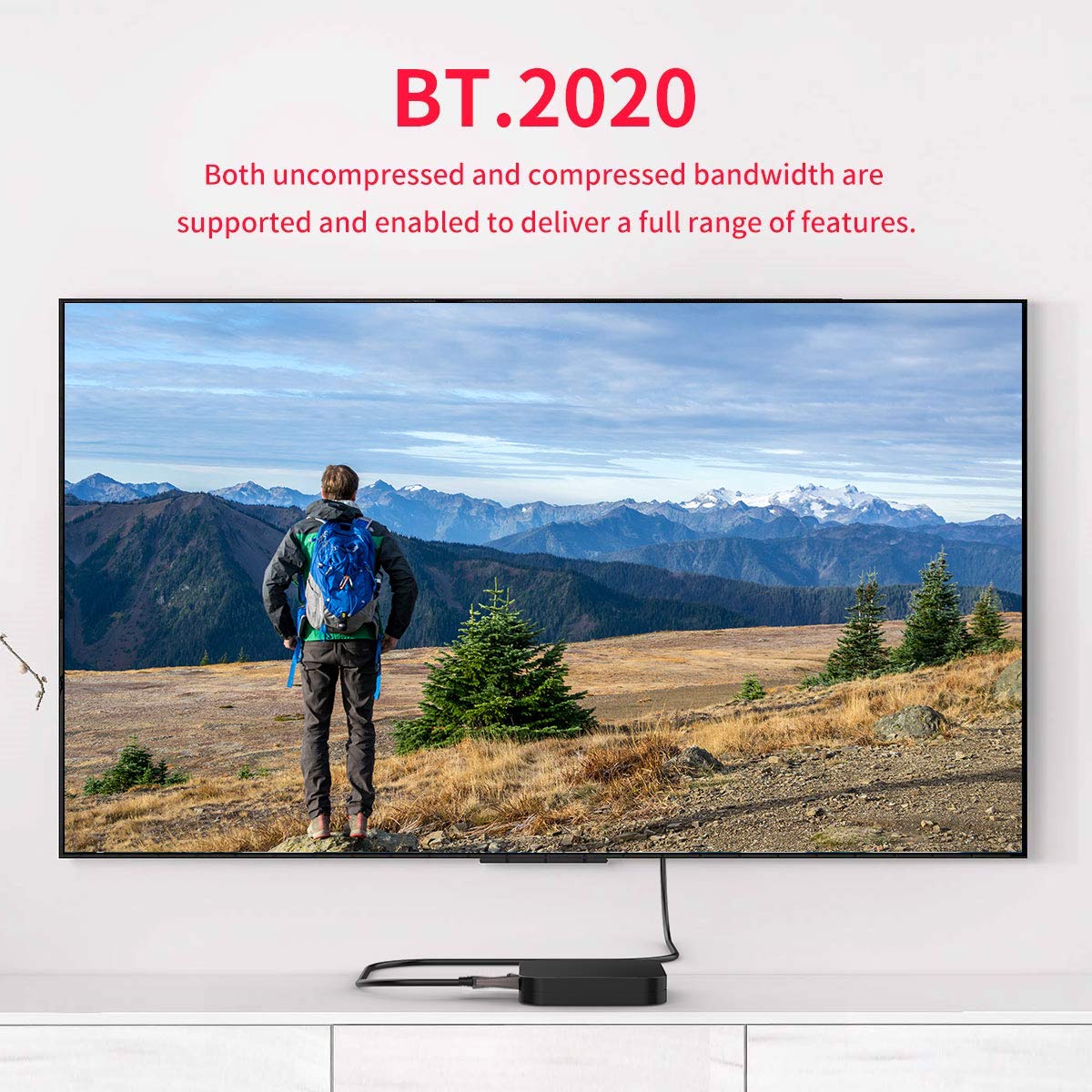 BIFALE DP Fiber Optic Cable 25ft, 8K Fiber Displayport 1.4 Cable Support HBR3, DSC 1.2, HDR10, 32.4Gbps, 8K@60Hz, 4K@144Hz, Thin and Slim Fiber DP1.4 Cable