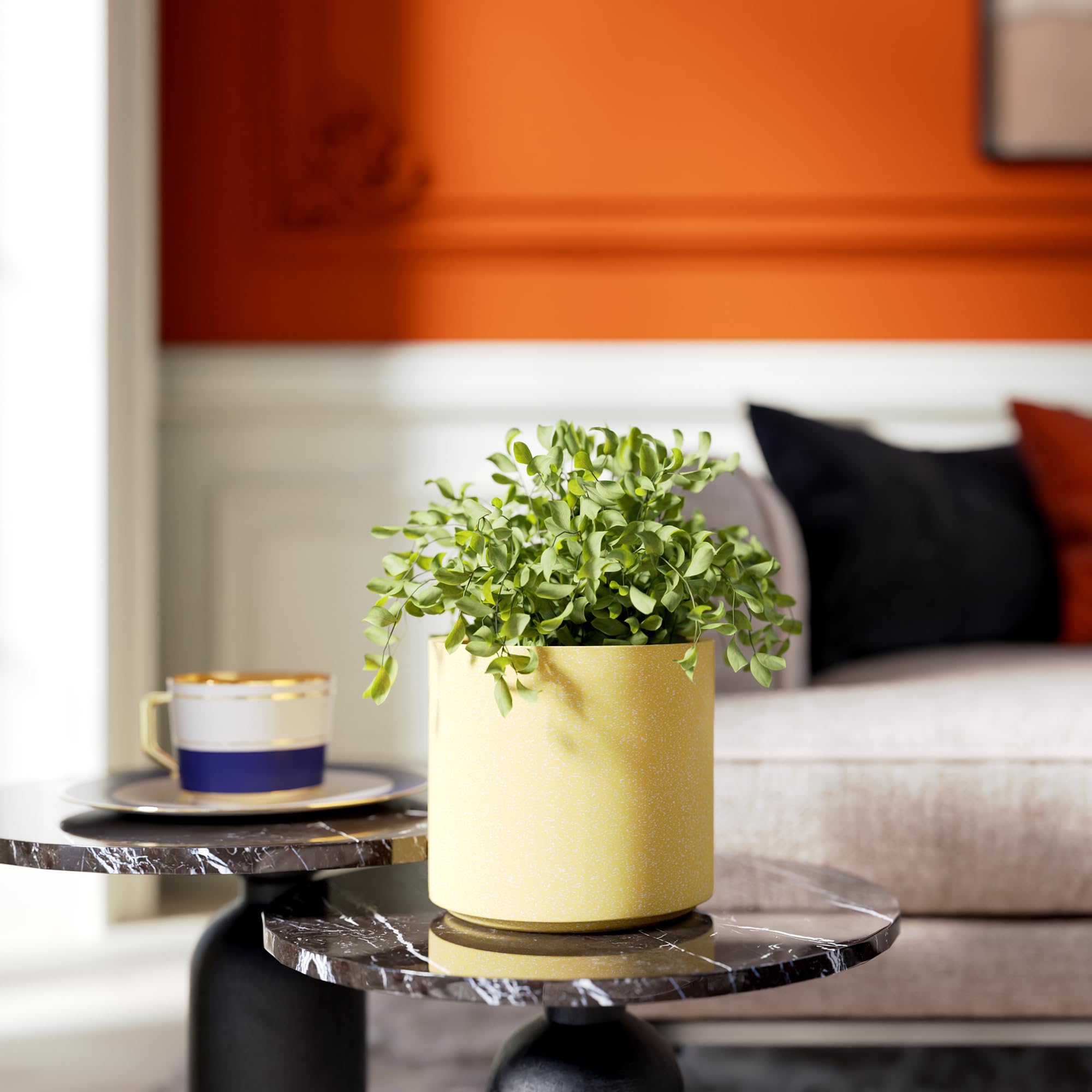 YUCCABE Fox Planter - Durable Outdoor Flower Pots -27