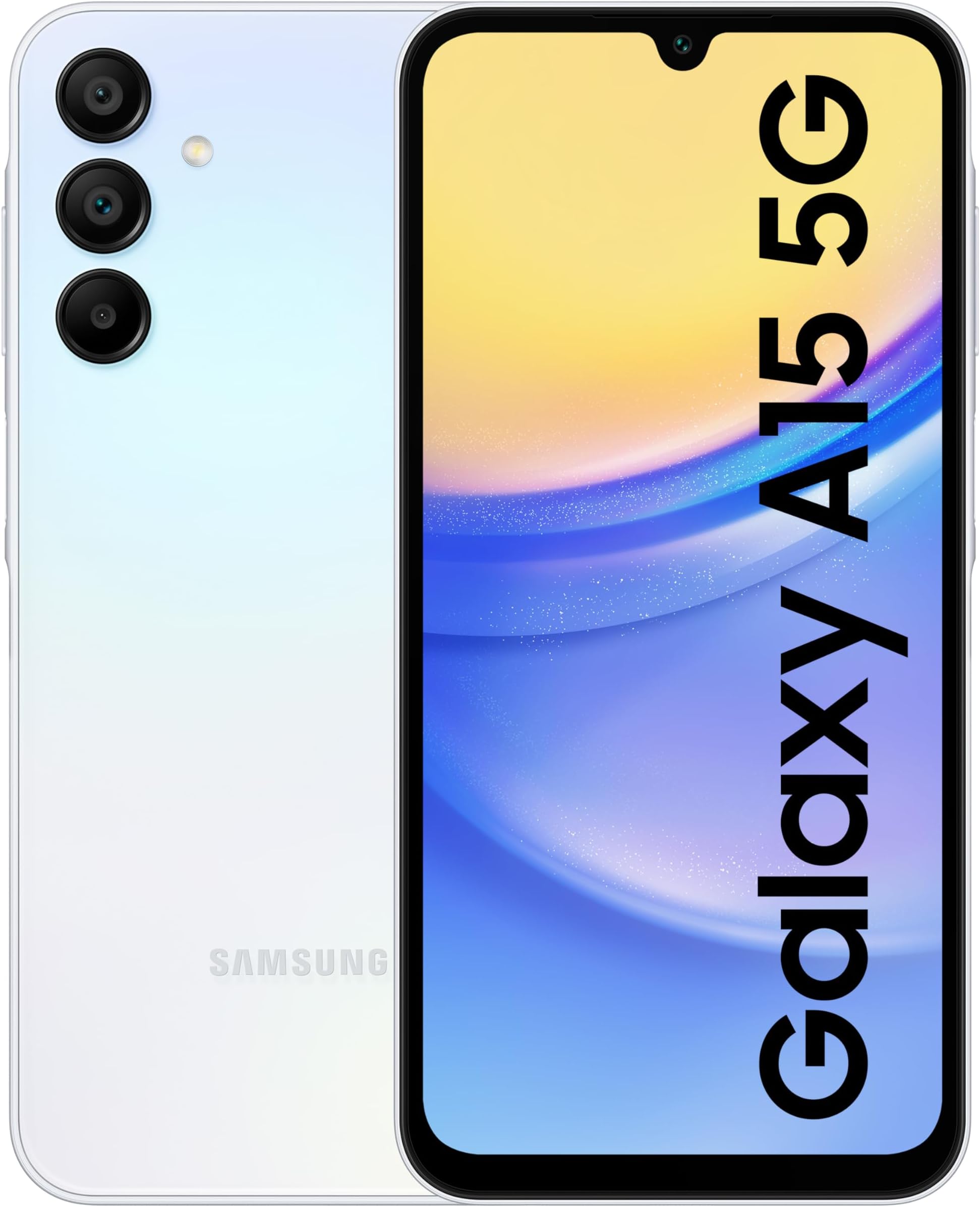 Samsung Galaxy A15 5G (Light Blue, 8GB, 128GB Storage) | 50 MP Main Camera | Android 14 with One UI 6.0 | 16GB Expandable RAM | MediaTek Dimensity 6100+ | 5000 mAh Battery