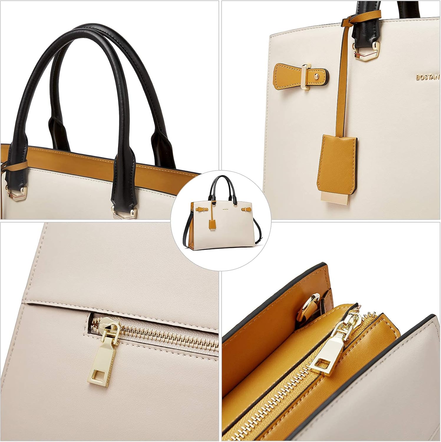 Miniatura 4 de BOSTANTEN Maletín para mujer con carteras de cuero BOSTANTEN para mujer