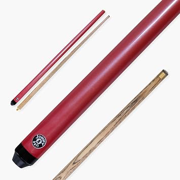 JET JUNIOR 36 inch 2 Piece Centre Joint Kids Ash Snooker Pool Cue - 10mm Tip