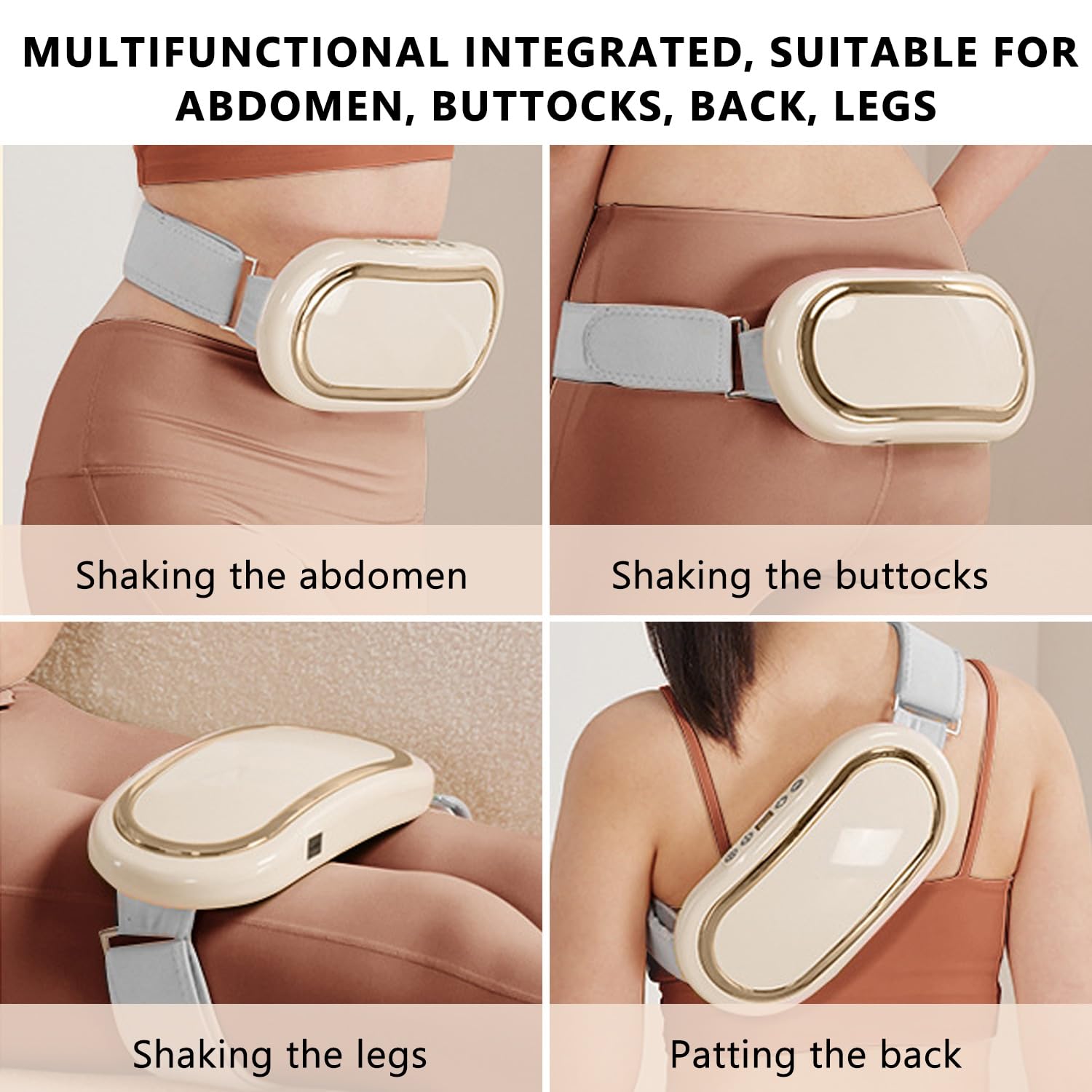 Bauchmassagegerät, Physiotherapeut für den Bauchbereich, Elektrisch Kabellose Schlankheitsgürtel,Bauchmassagegerät,Tragbare Bauchmuskeltrainer,Bauchmuskel Gürtel Elektrisch mit 6 Modi & 9 Intensitäten