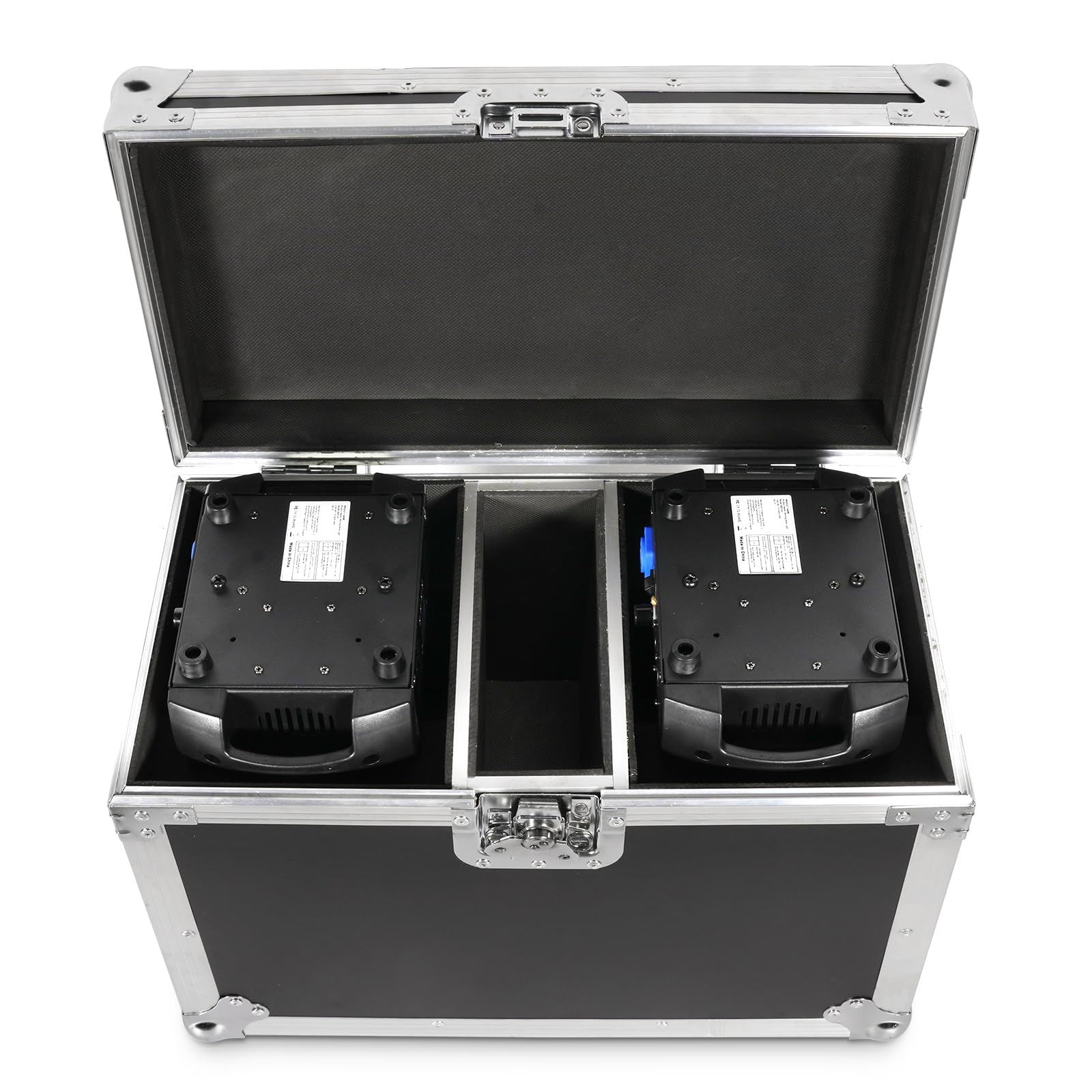 Lot de 2 Lyre LED 150W Projecteurs dmx512 avec 1 Flight Case Flycase étui de Transport