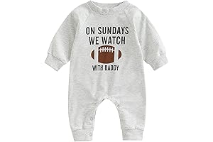 Ravens Inspired Baby Infant Long Sleeve Onesie Toddler Football Season Bodysuit