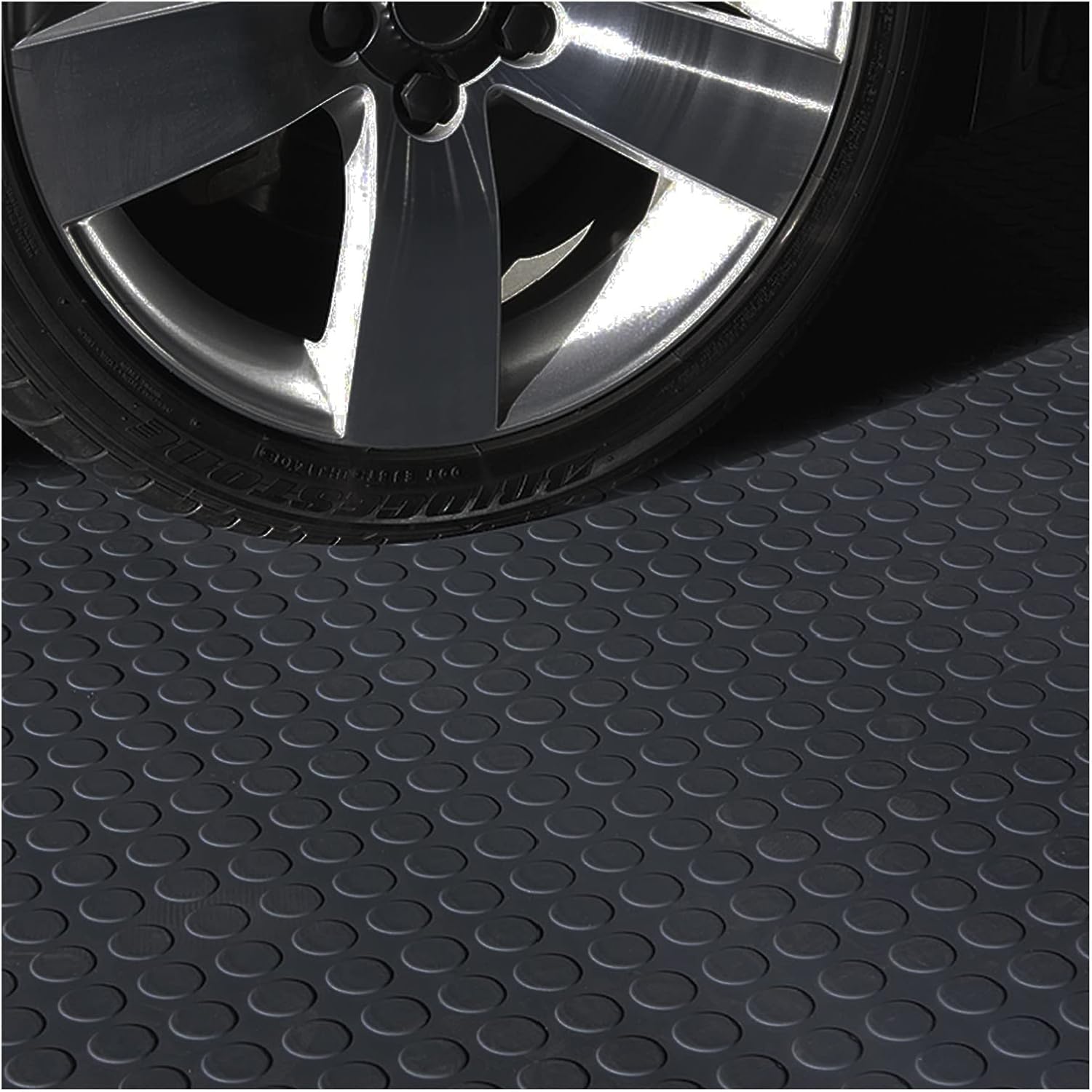 WAHHWF Outdoor Large Rubber Mat Waterproof 3mm Thick