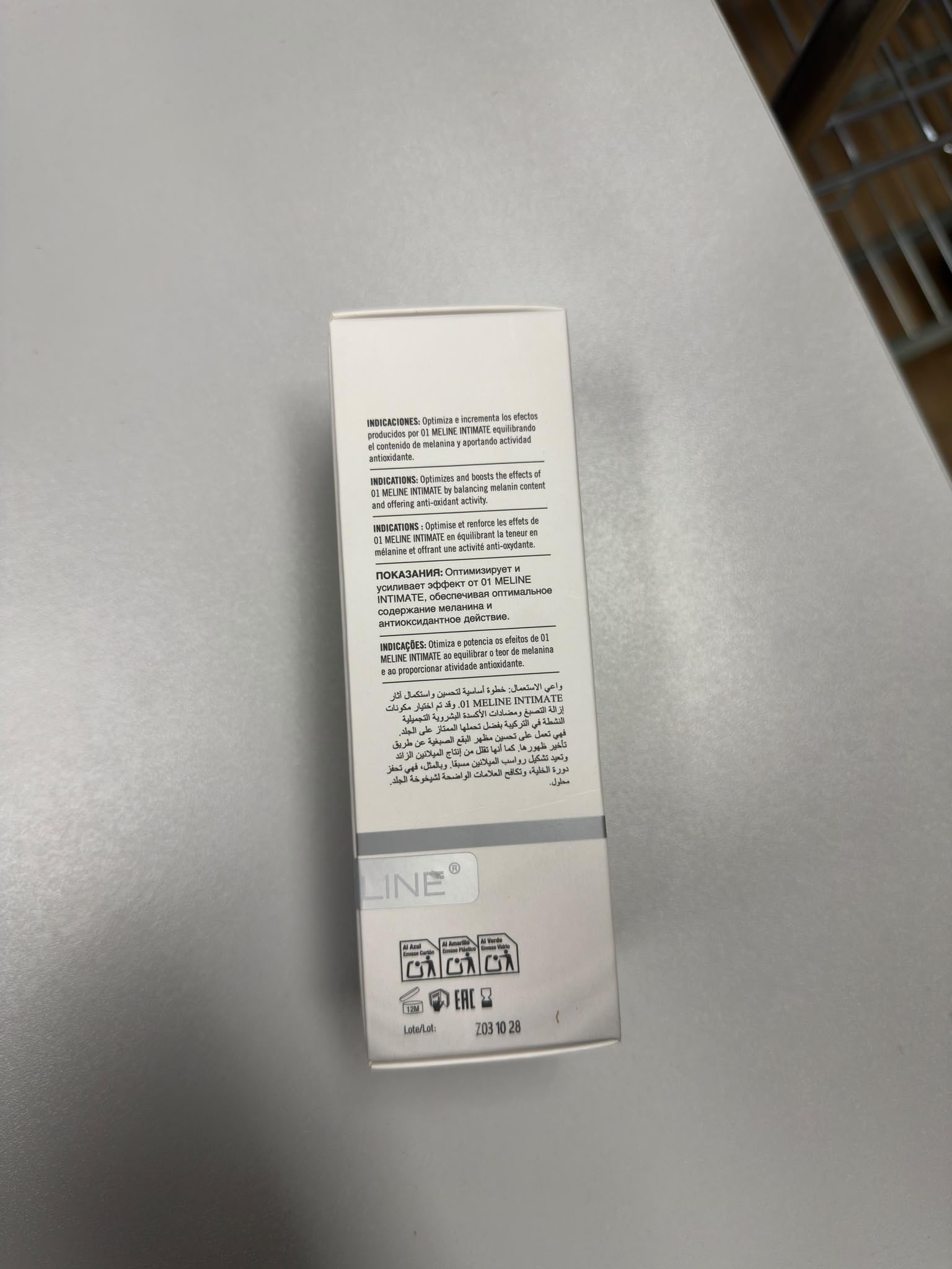 MeLine 02 Intimate Gel Roll-On 20 ml, Kosmetisches Gel für empfindliche Hautbereiche mit präzisem Roll-On-Applikator für die tägliche Körperpflege