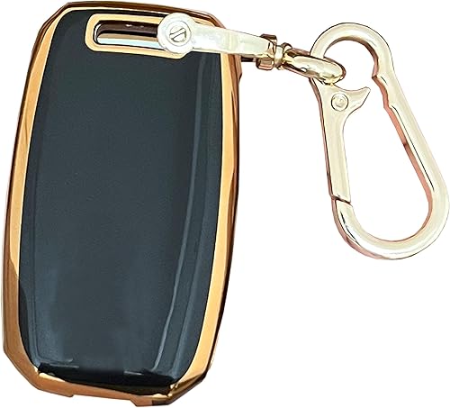 Miniatura 8 de BINOWEN QIXIUBIA - Funda para llavero Kia, funda para llavero con llavero para Kia Rio Optima Soul Sportage Sorento Carens Smart Remote Fob Keys