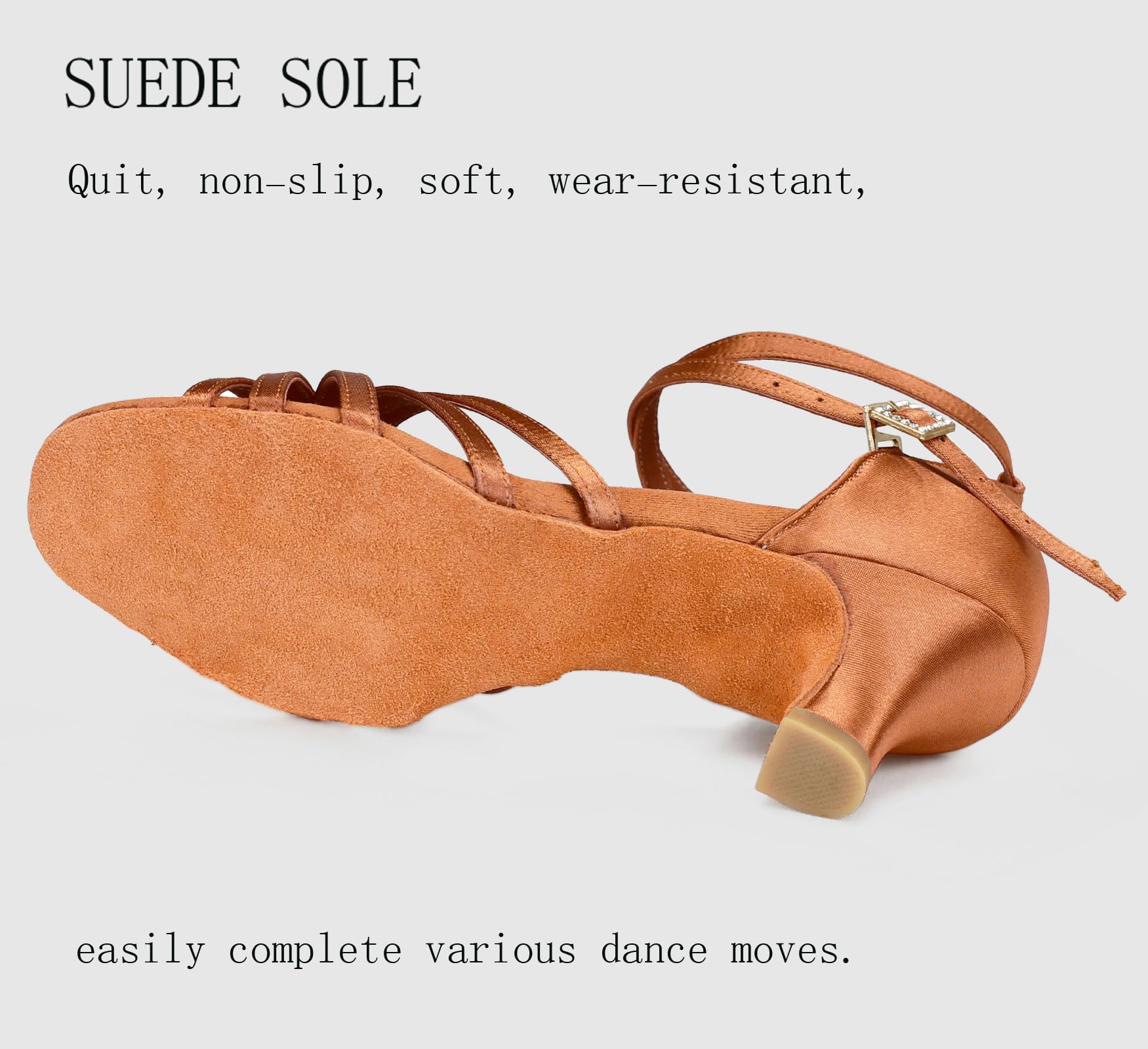 Scarpe da Ballo Latino Americano Donna Scarpe Ballo da Sala Salsa