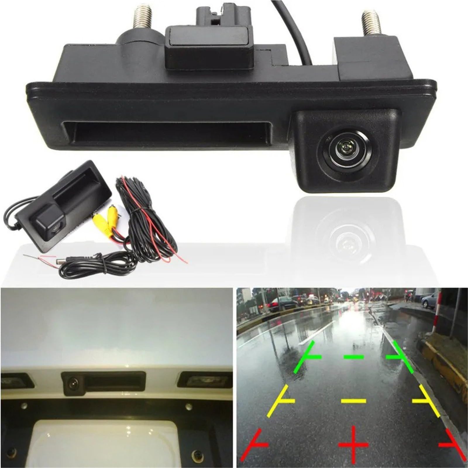 Zamiennik kamery cofania do VW do golfa na polo do Jetta do Tiguan B6 B7 1080P CCD kamera cofania samochodu noktowizor wodoodporna