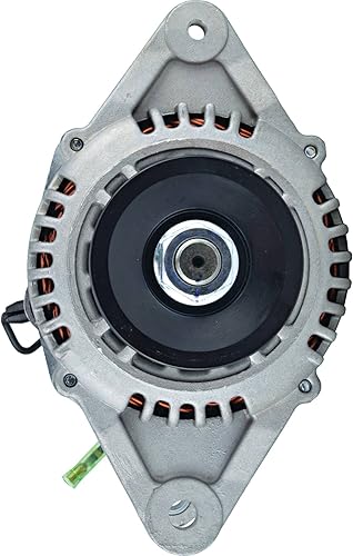 Miniatura 8 de Nuevo alternador compatible conreemplazo para 3cyl 100ci 1.64L YANMAR 3JH4E 03-On LRA03783, 128271-77200, 10 reloj 60 amperios tipo ventilador
