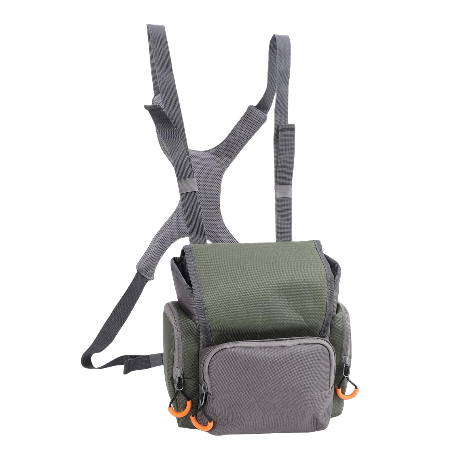 Paquete de Pecho con Arnés Binocular, Funda para Binoculares Ajustable, Funda para Lluvia, Bolsa para Binoculares para Senderismo y Acampada
