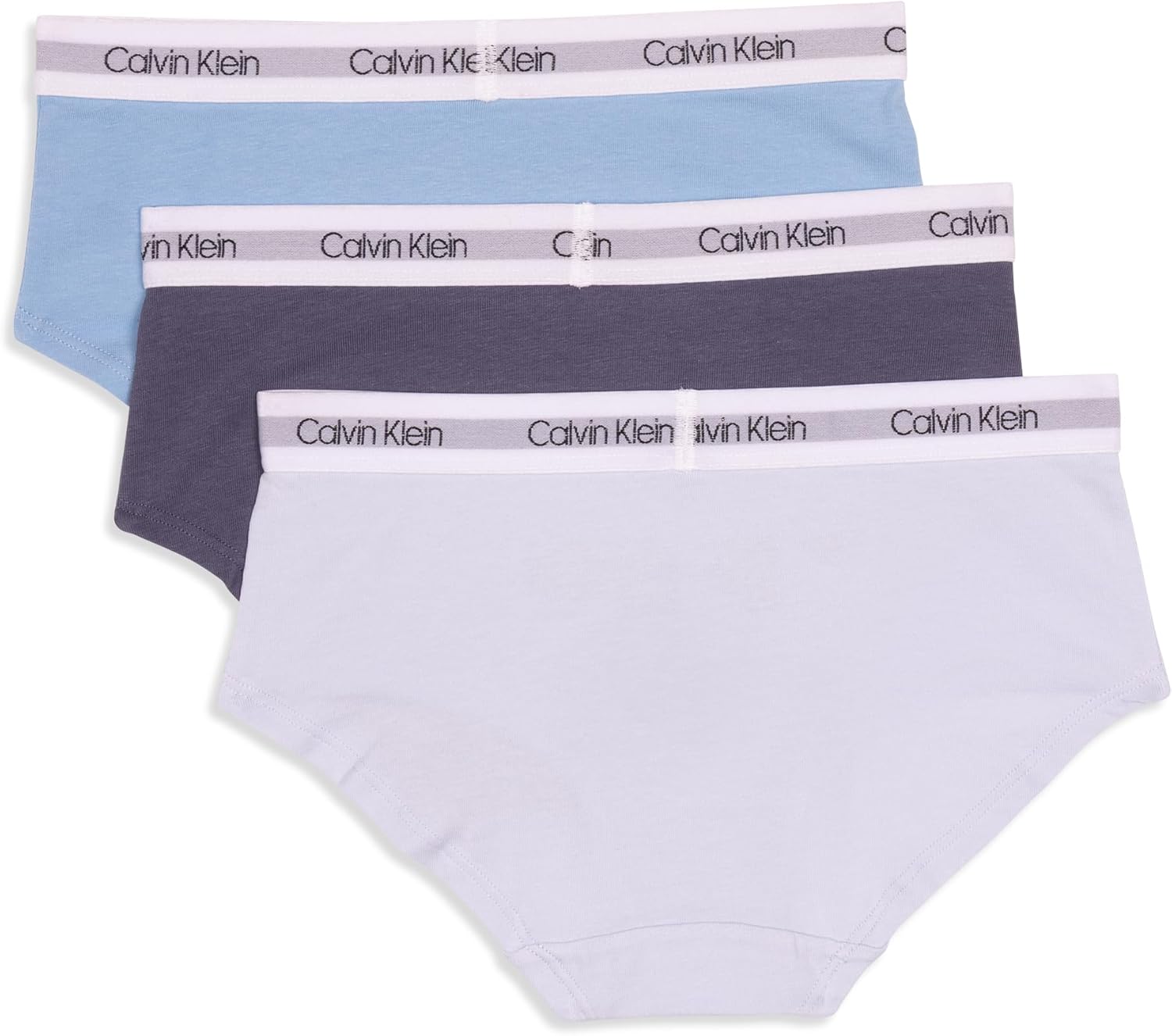 Calvin Klein Kids Girls' Modern Cotton Hipster Underwear 3-Pack - Image 2