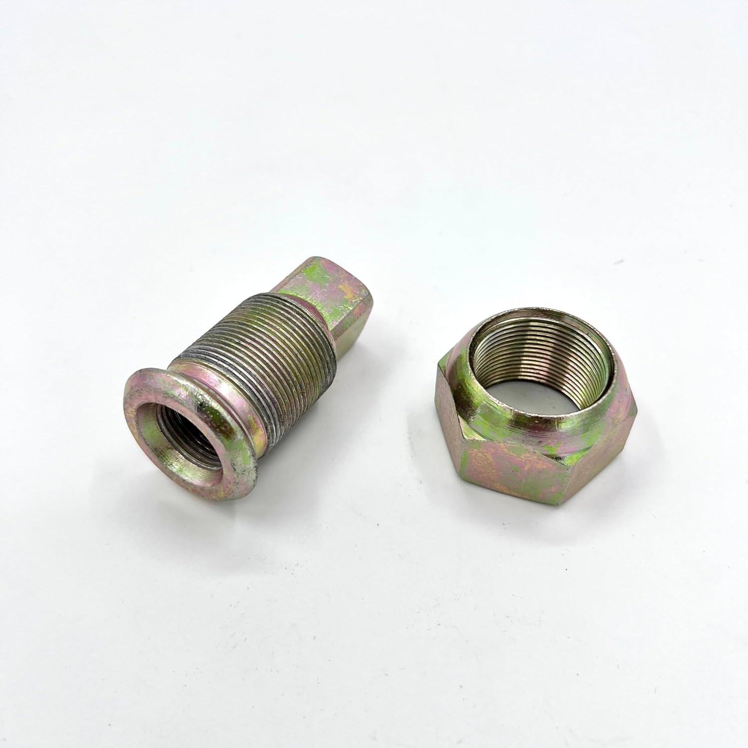 12x Wheel Nut Set Rear 6 Right + 6 Left Compatible with Chevrolet GMC Isuzu NPR NQR NPR-HD NRR 98-25