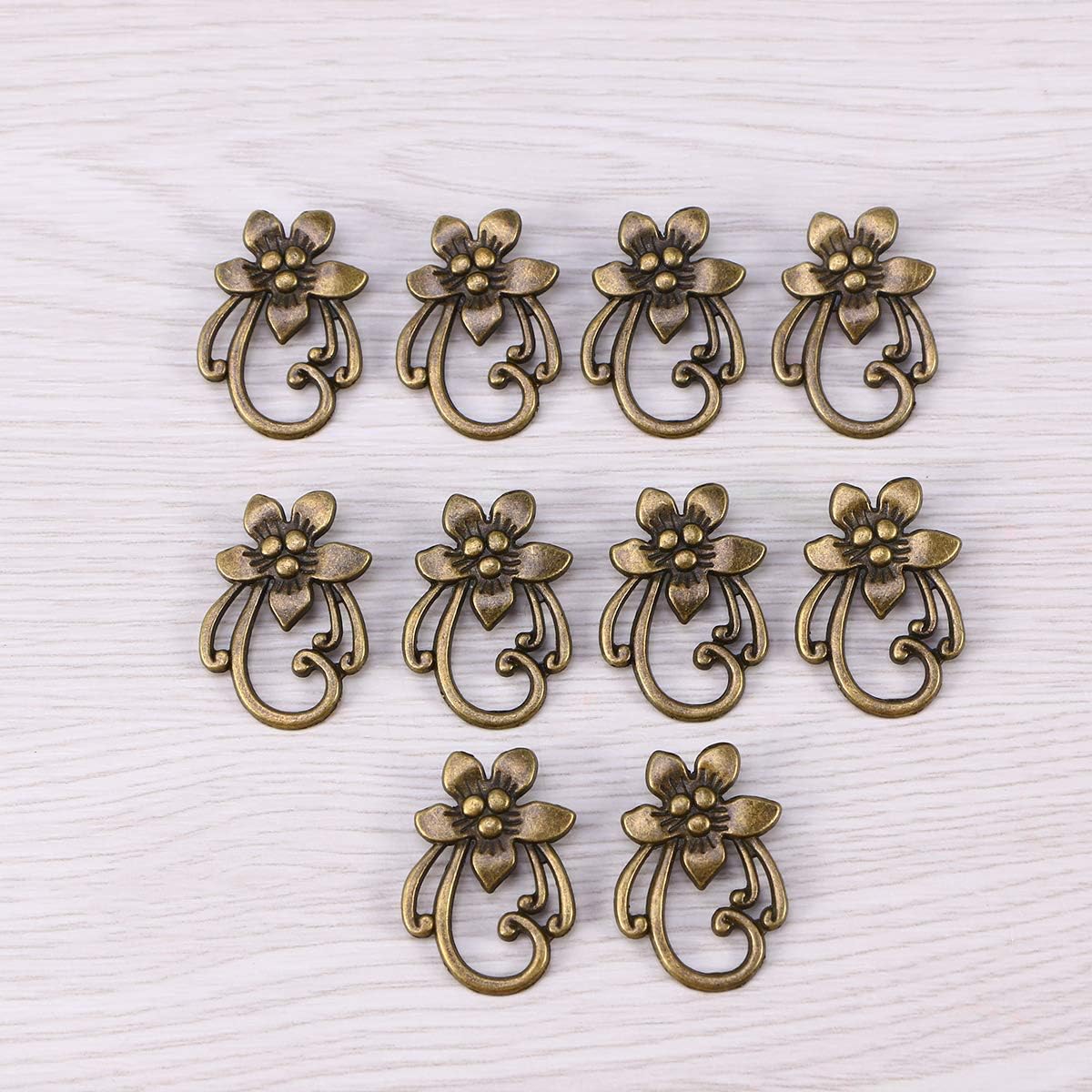 20Pcs Antique Brass Ot Toggle Clasps Set for Jewelry Making Vintage Alloy Bracelet and Necklace Connectors DIY Craft Accessories - Image 6