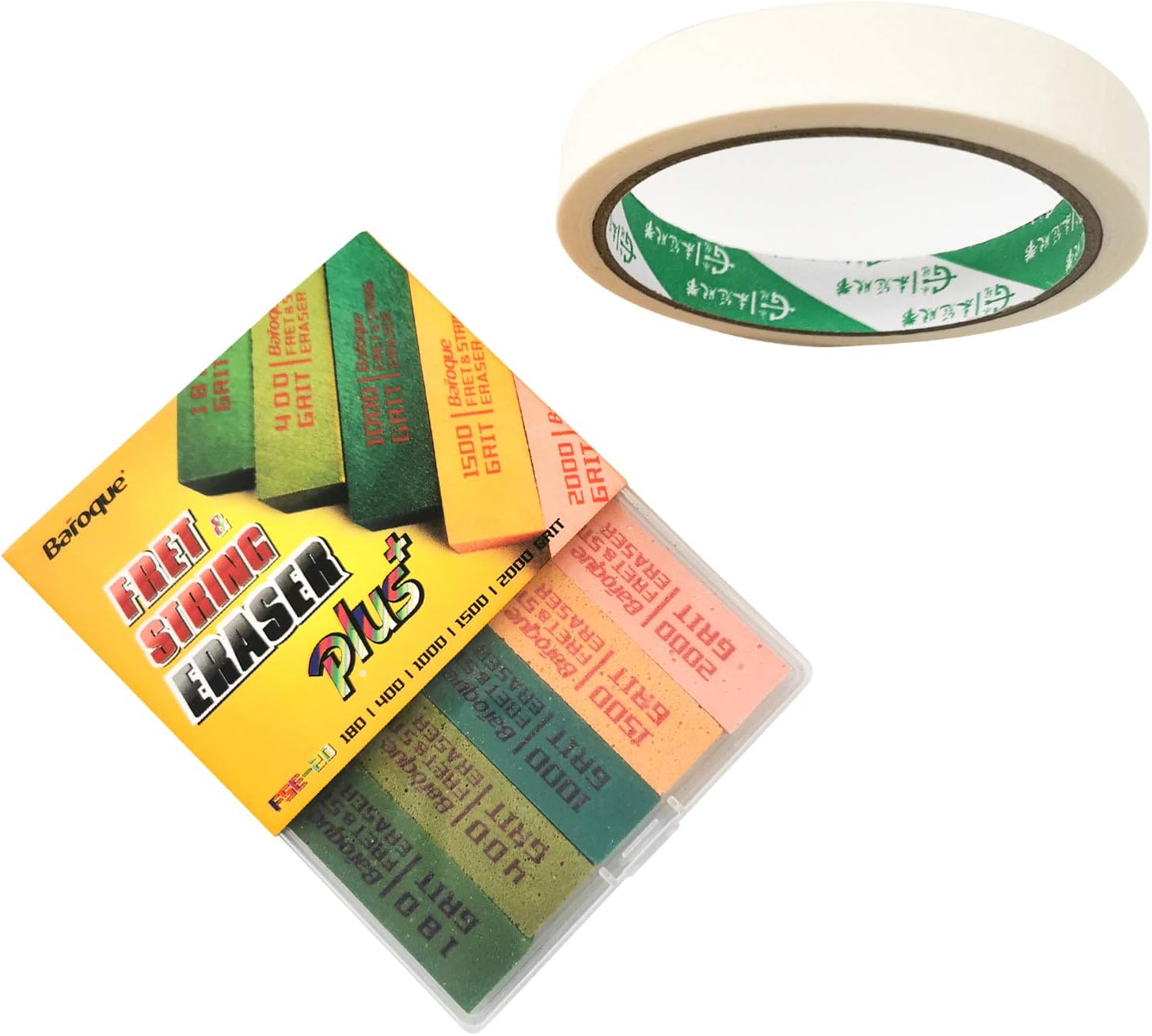 Baroque Fret Erasers for Guitar, Suitable for Guitar Strings & Fret