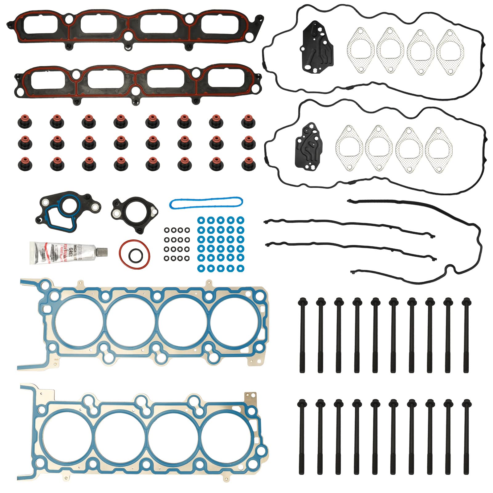 Aazon.co: Head Gasket Set Bolts Fits For Ford Expedition F150 F250 - View #9