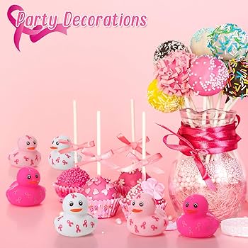 Amazon.co.jp: Jenaai 48個 ピンクラバーアヒル 2インチ ミニ