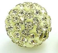 Vista 33 de Bolas de discoteca de 0.394 in de cuentas de arcilla de cristal checo Shamballa pavimenta calidad premium