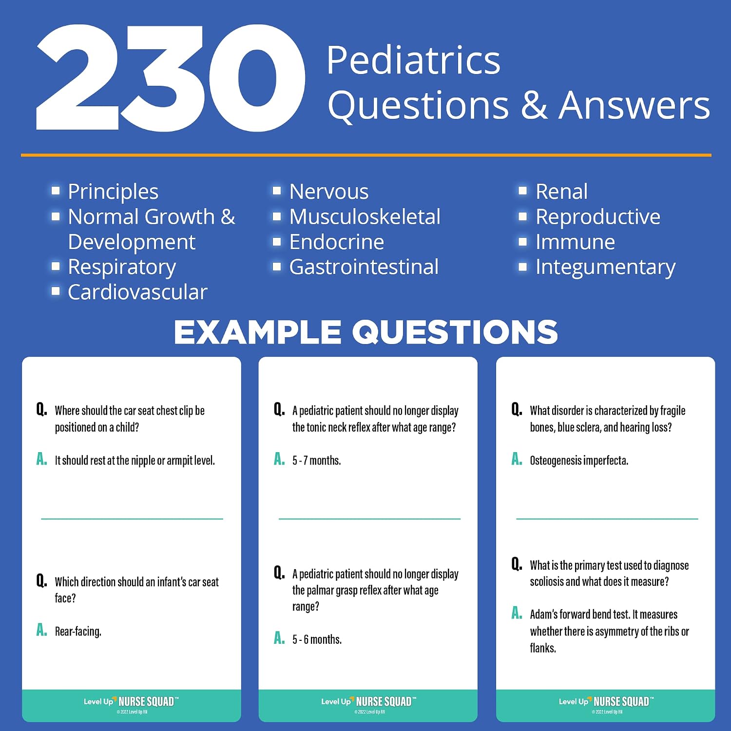 Pediatrics Flash Cards Game – Nursing School Exam Prep – Nursing Student Essentials – Prepare for 2026-2027 NCLEX ATI HESI Exams (Pediatrics) image 2