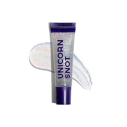 Miniatura 6 de UNICORN SNOT Brillo de labios con purpurina, labios brillantes y brillantes para festivales, maquillaje rave, brillo de labios holográfico, vegano