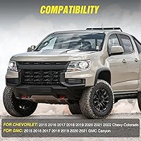 Vista 6 de Nilight Soportes de Luces de Zanja Bisagras de Capó Kit de Soporte de Montaje para Iluminación de Trabajo LED Auxiliar Todoterreno en Chevy Colorado