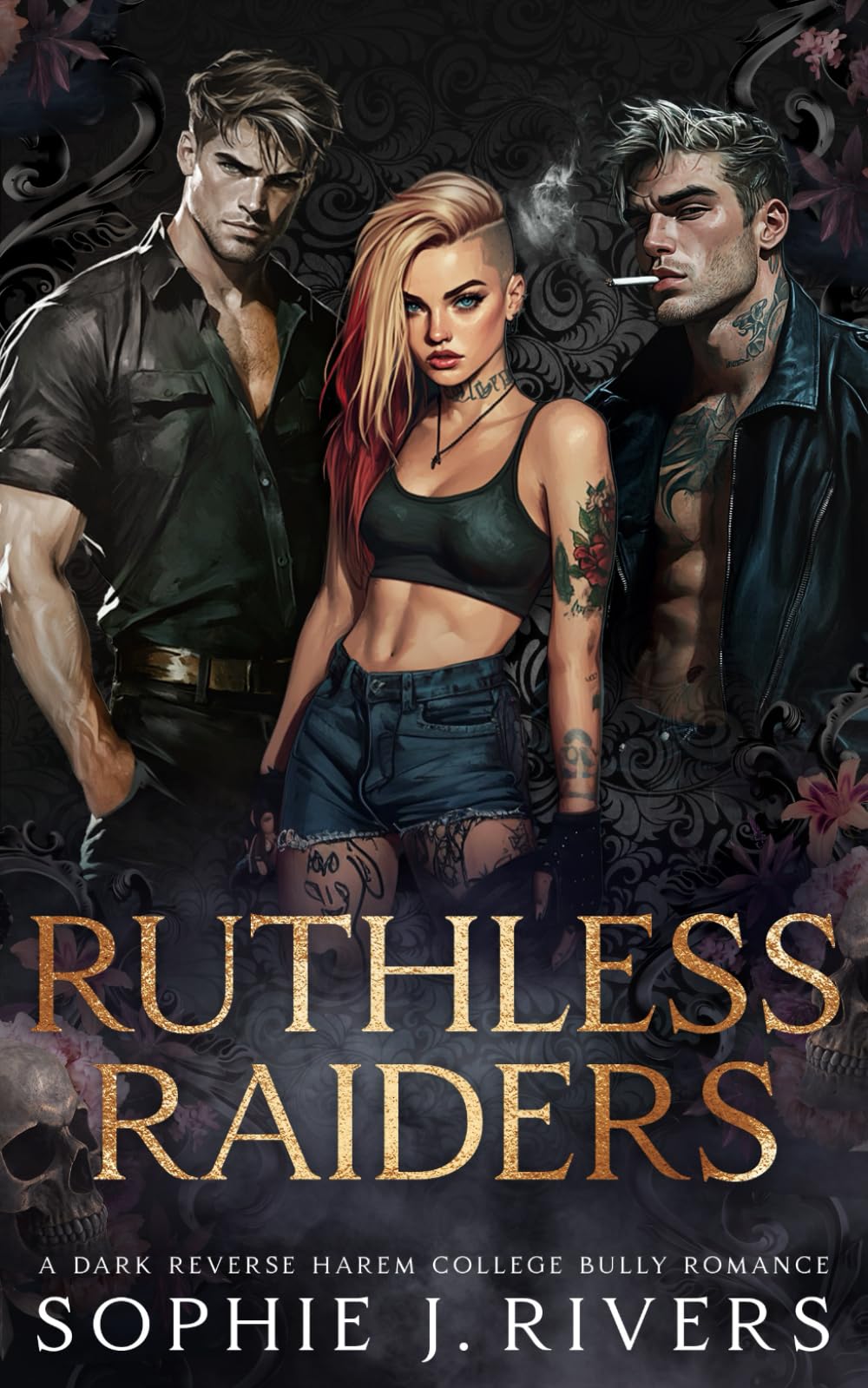 Ruthless Raiders: A Dark Reverse Harem College Bully Romance (Ruthless Kings Of Thornhaven)